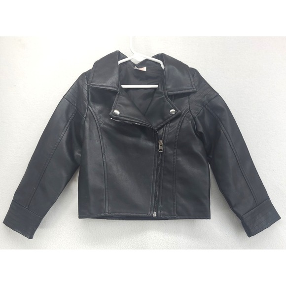 wonder nation Other - Wonder Nation Childs Faux Leather Motorcycle Jacket 4T